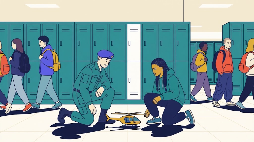 Szene zum Artikel: Bundeswehr an Schulen