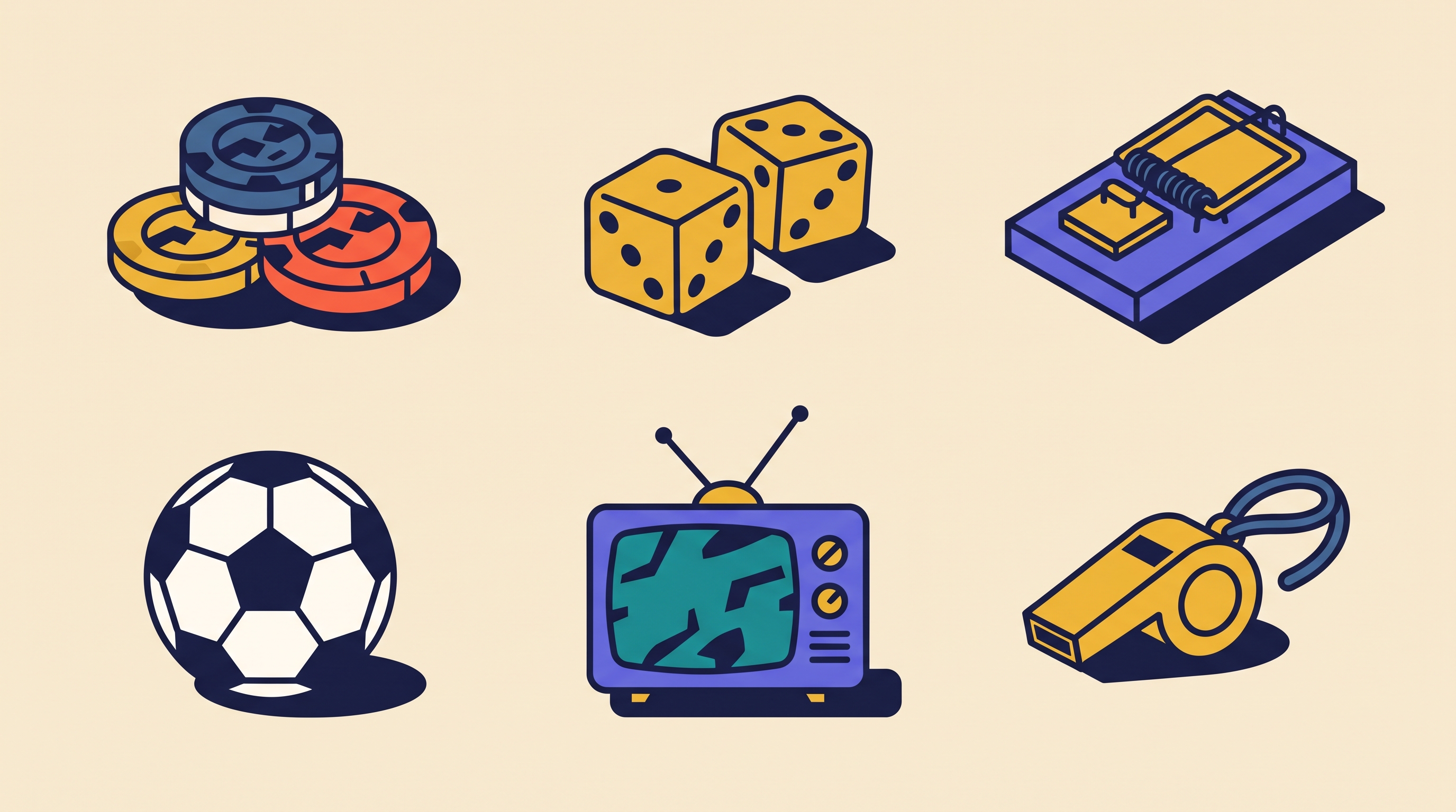 Elemente zum Thema: Glücksspiel-Werbung: Verbot für Sportübertragungen?