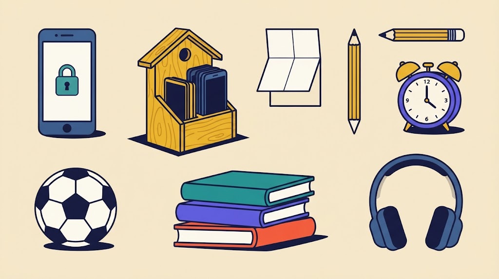 Elemente zum Thema: Handyverbot im Klassenraum